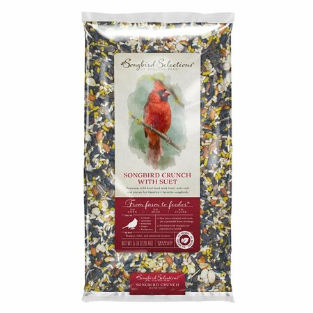 GLOBAL HARVEST FOODS 5 lbs Songbird Selections Wild Bird & Poultry Bird Seed Fruits & Nuts GL8066